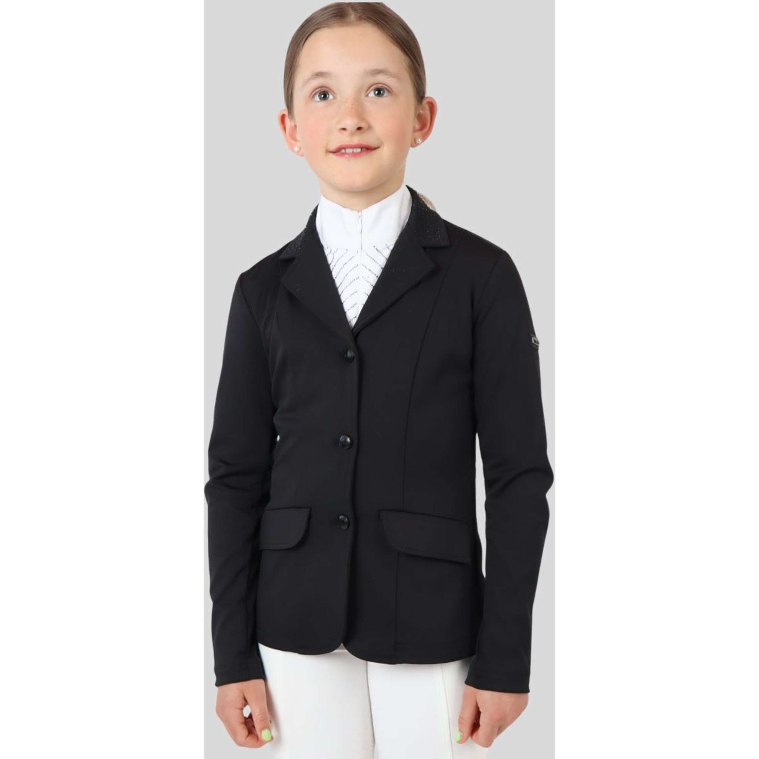 Montar Petite Veste de Concours Crystals Junior Noir