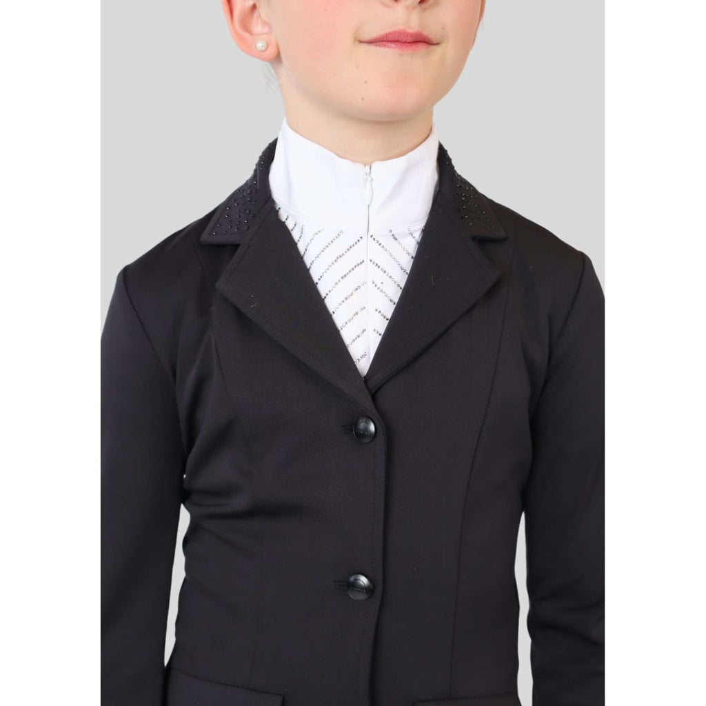 Montar Petite Veste de Concours Crystals Junior Noir