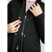 Montar Veste Dicte Longue Résistance à l'Eau Noir