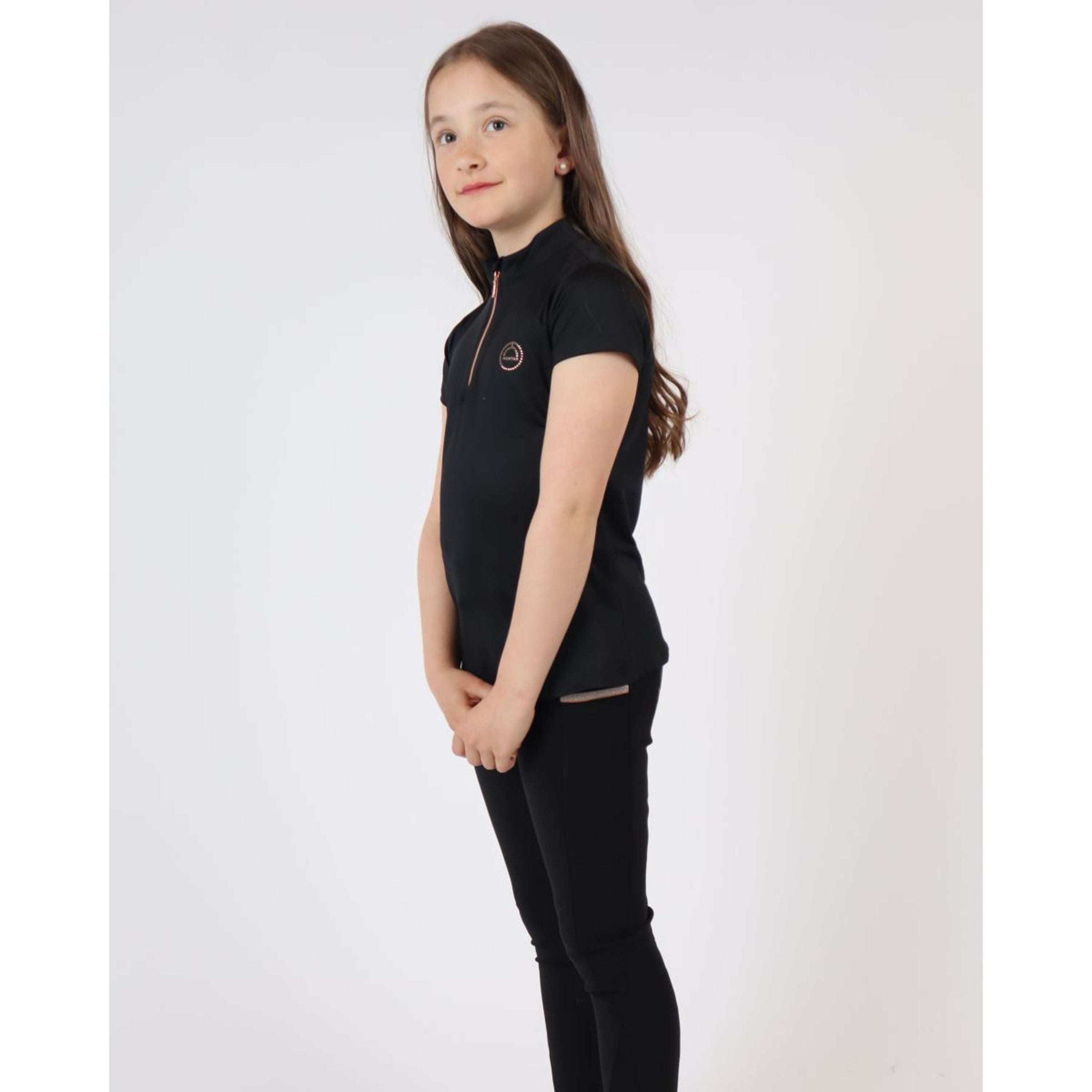 Montar Polo Everly Rosegold Junior Noir
