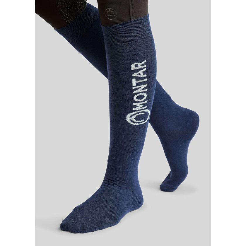 Montar Chaussettes avec Logo Marin