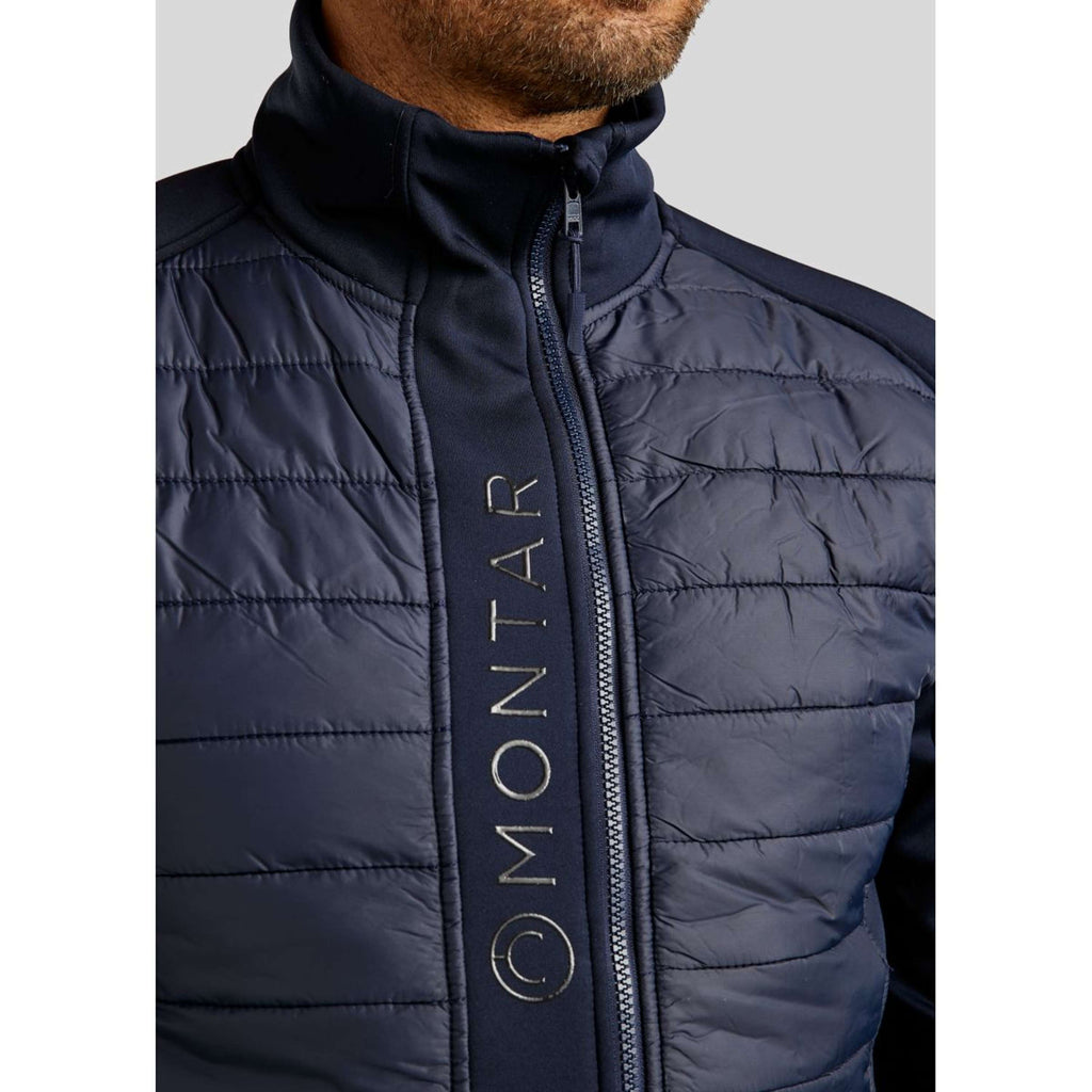 Montar Veste Emanuel Quilt Unisex Bleu Foncé
