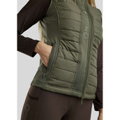 Montar Gilet Sans Manches Emma Quilt Pine Green