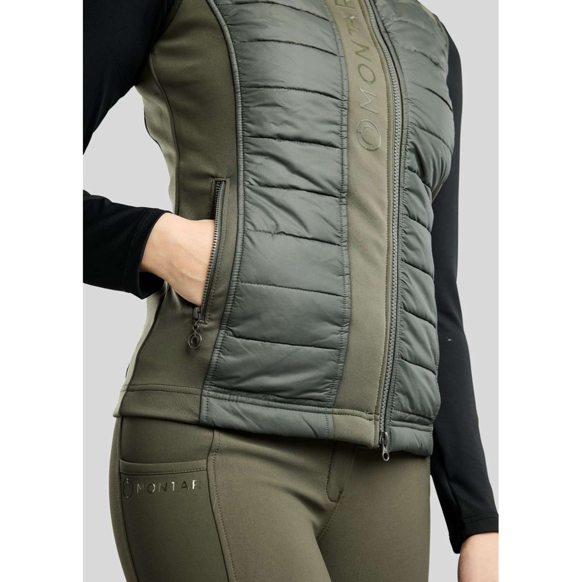 Montar Bodychauffant Emma Quilt Forest Green