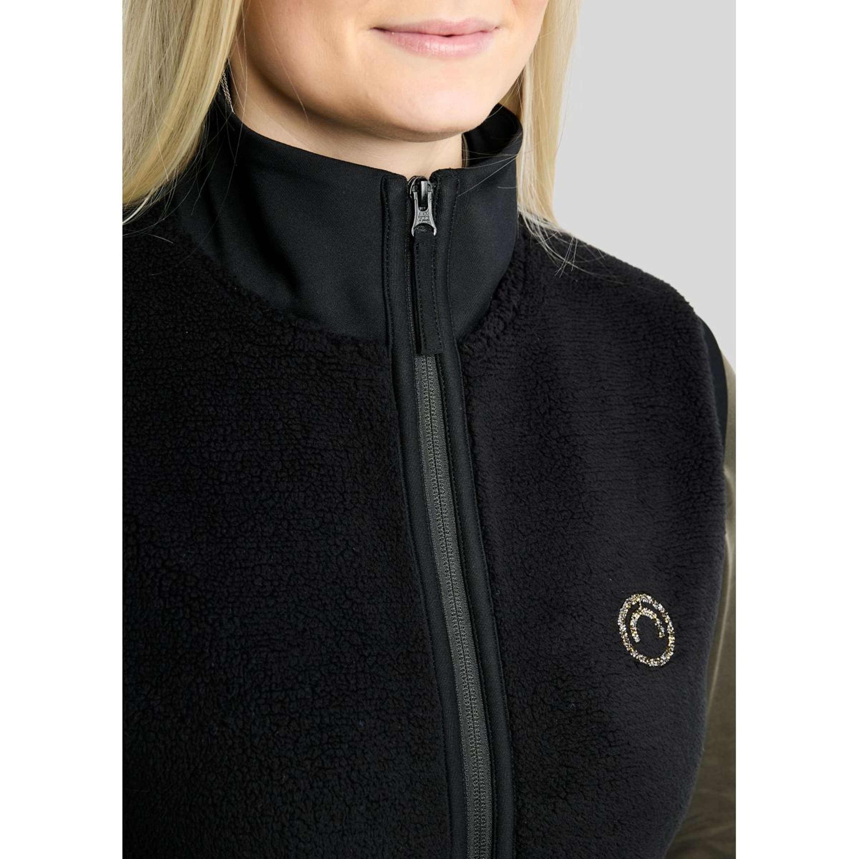 Montar Bodychauffant MoEbba Teddy Pile Golden Quartz Noir