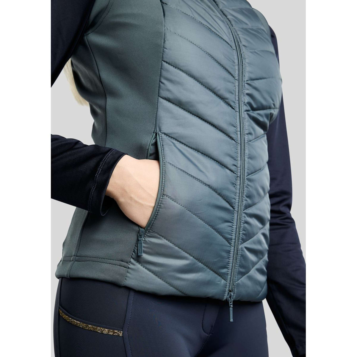 Montar Bodychauffant MoEverline Hybrid Detachable Hood Golden Quartz Crystals Dark Slate