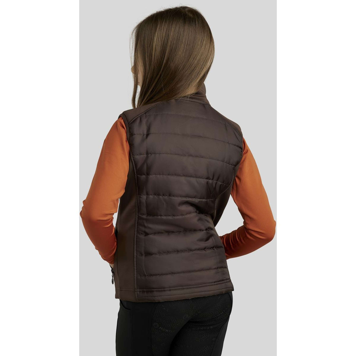 Montar Gilet Sans Manches Emma Junior Marron