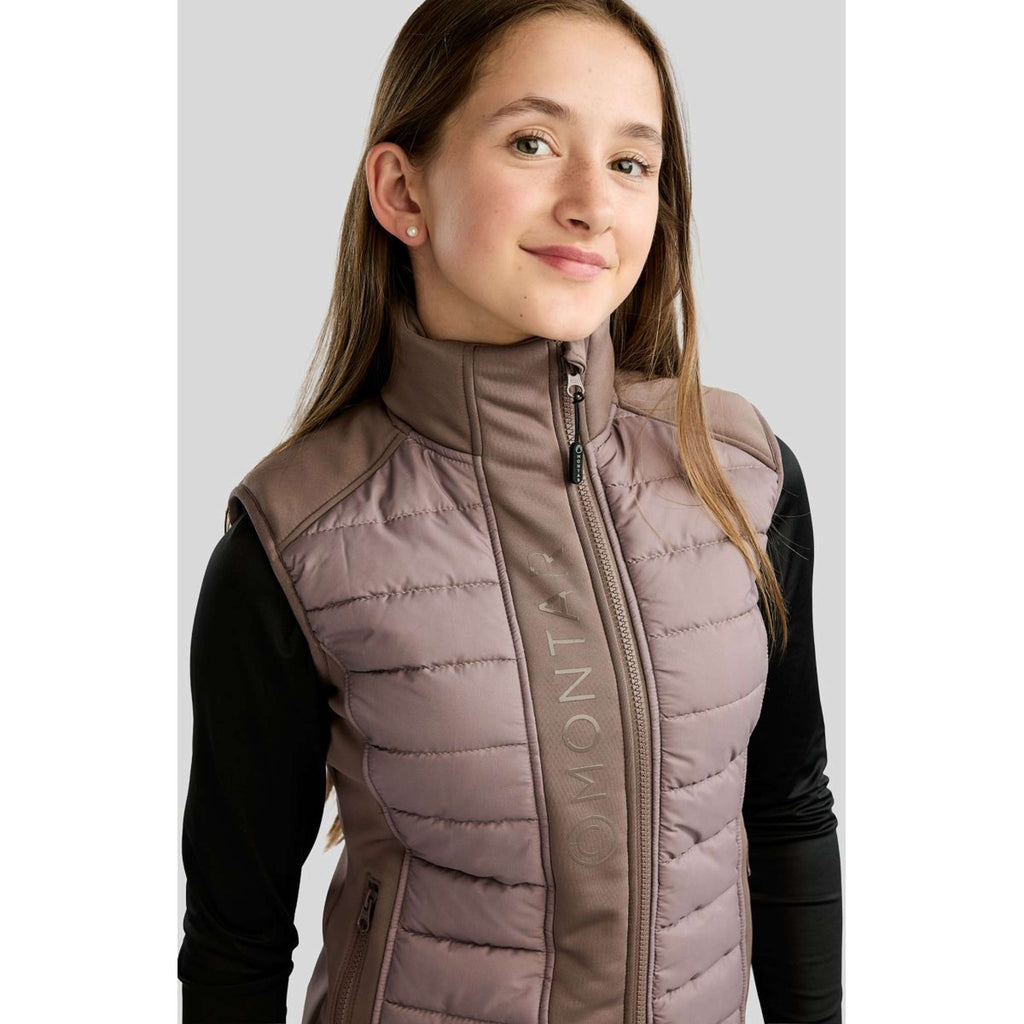 Montar Bodychauffant Emma Quilt Kids Nougat Brown