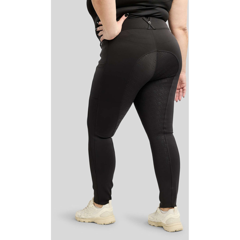 Montar Pantalon d'Équitation MoFlair 360 Performance Curve Noir