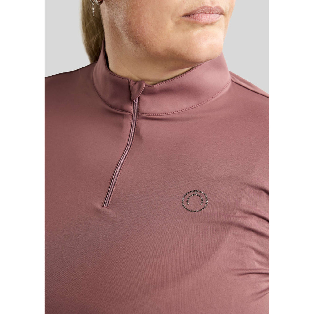 Montar Shirt MoFlair Curve Longues Manches Dusty Rose