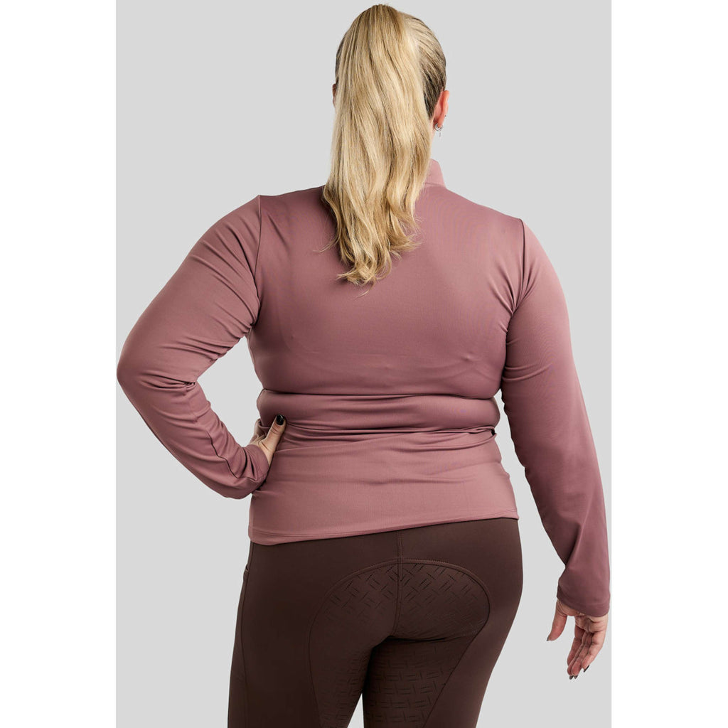 Montar Shirt MoFlair Curve Longues Manches Dusty Rose