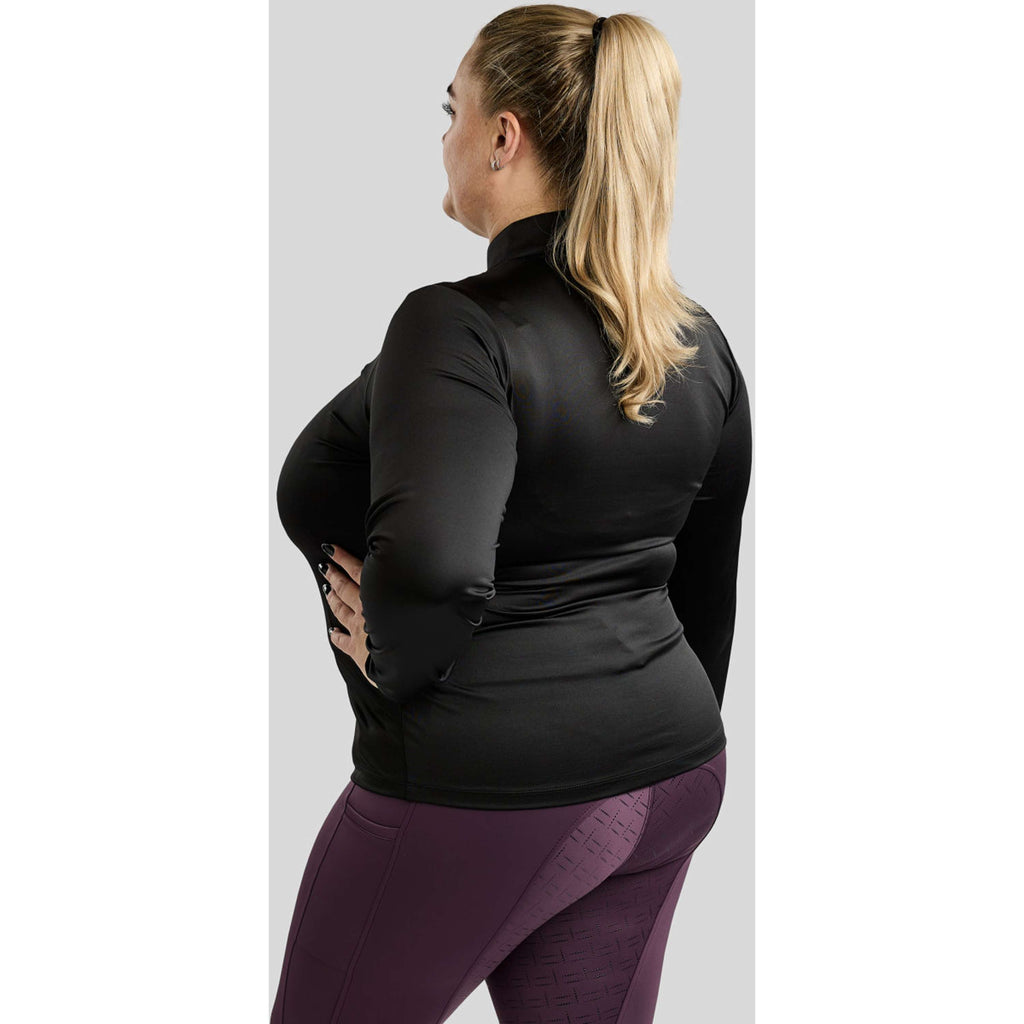Montar Shirt MoFlair Curve Longues Manches Noir