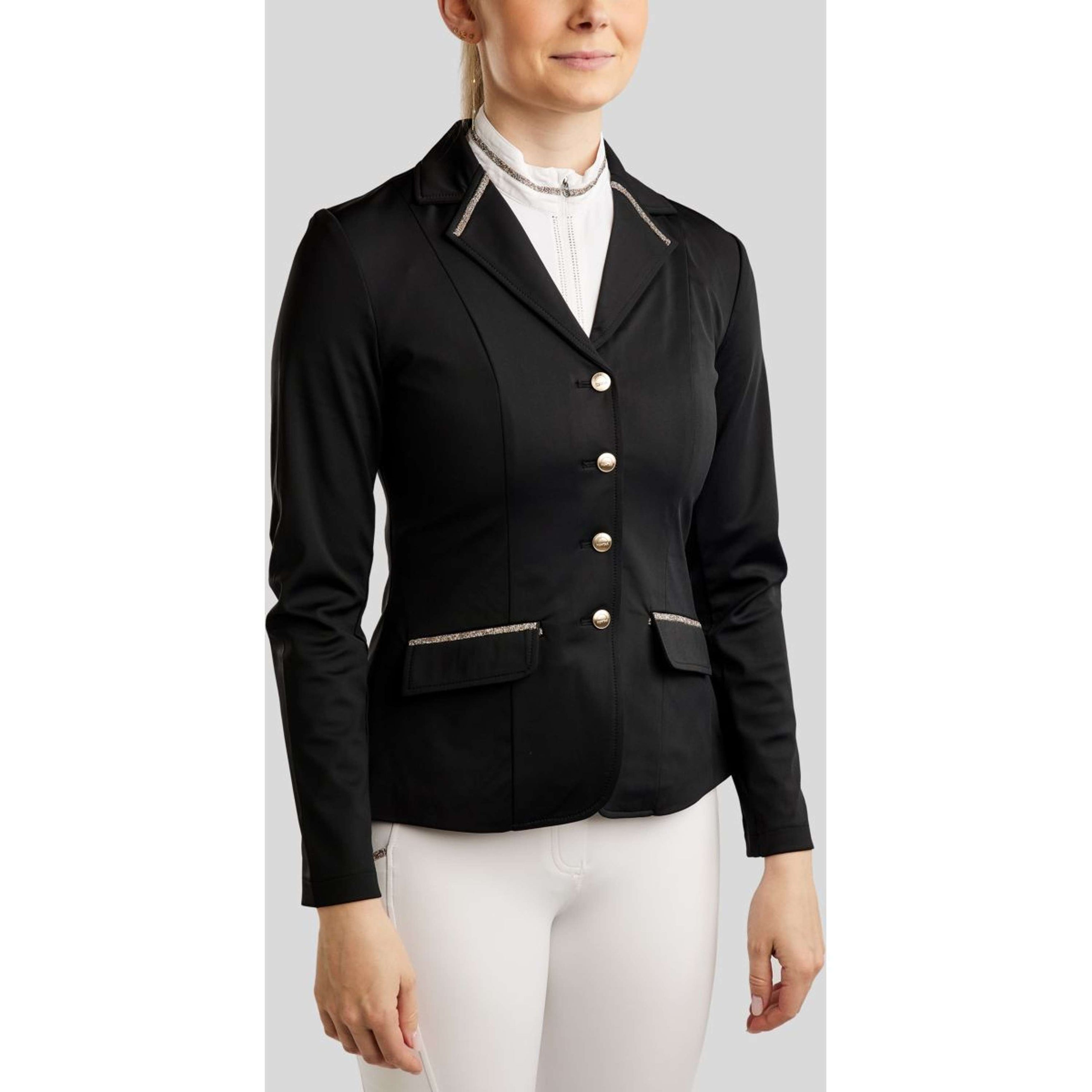 Montar Veste de Concours MoLila Champagne Crystals Noir