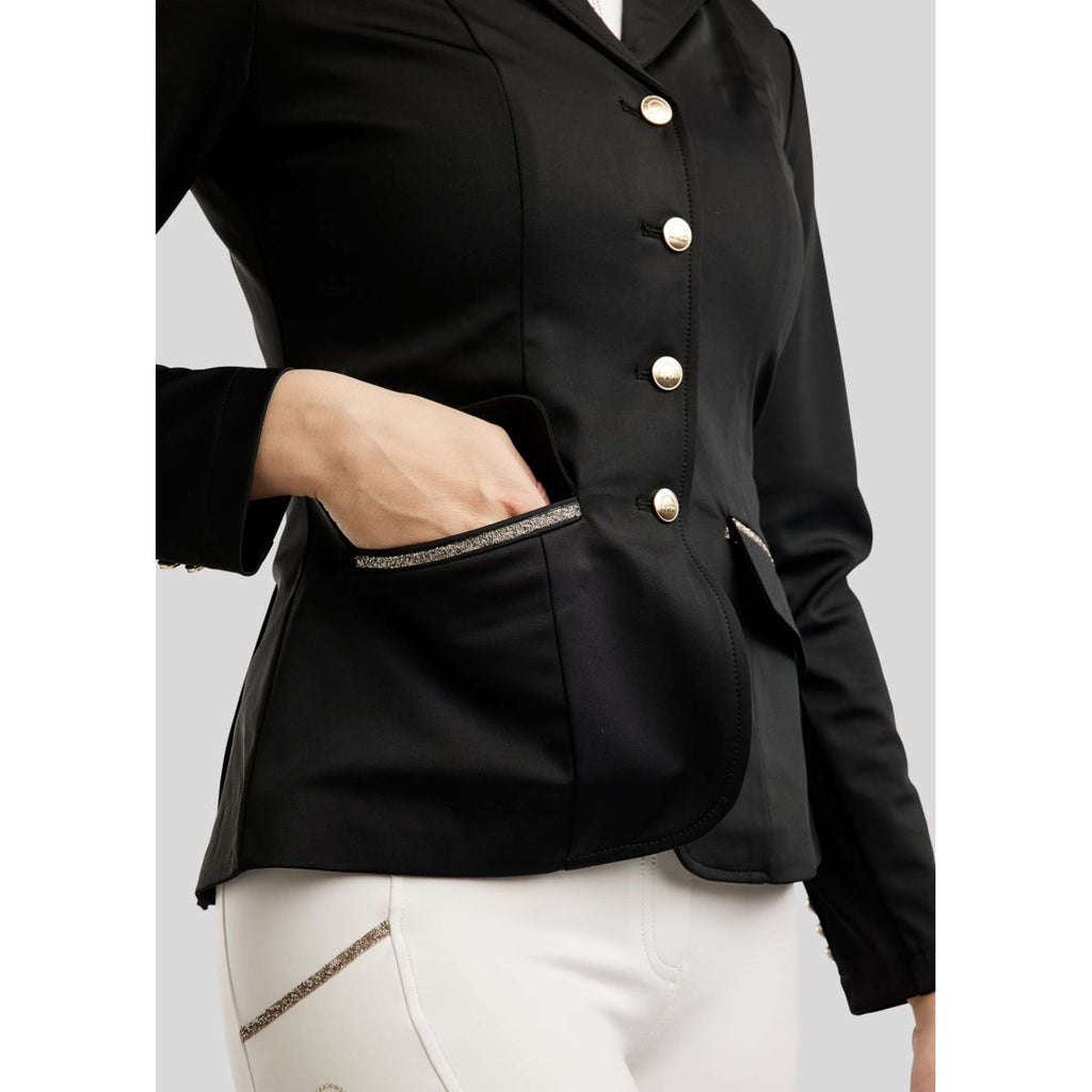 Montar Veste de Concours MoLila Champagne Crystals Noir