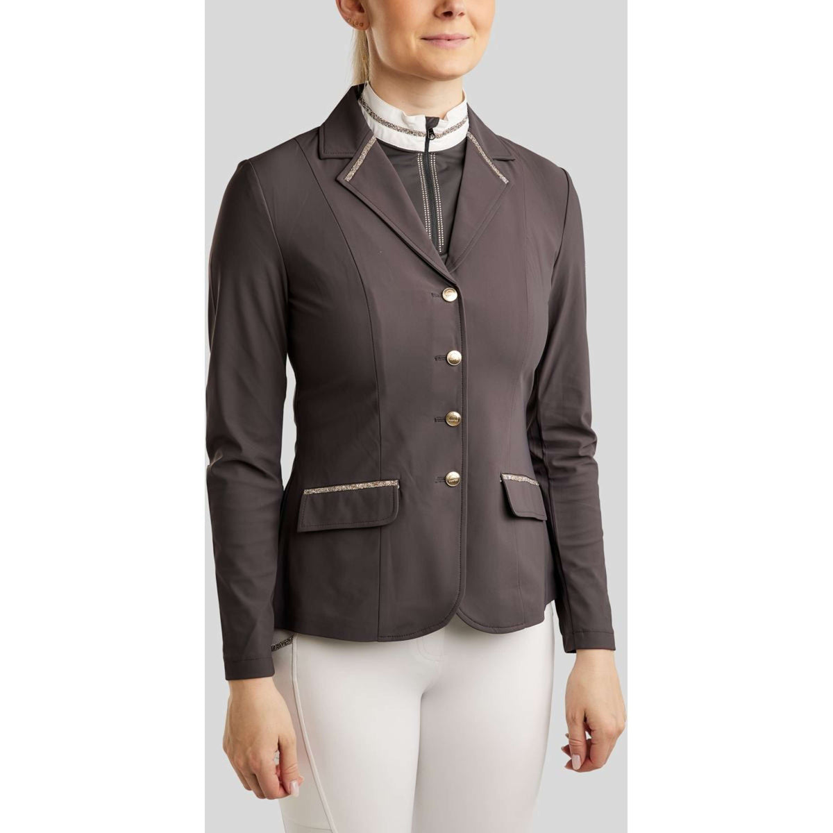 Montar Veste de Concours MoLila Champagne Crystals Slate Grey