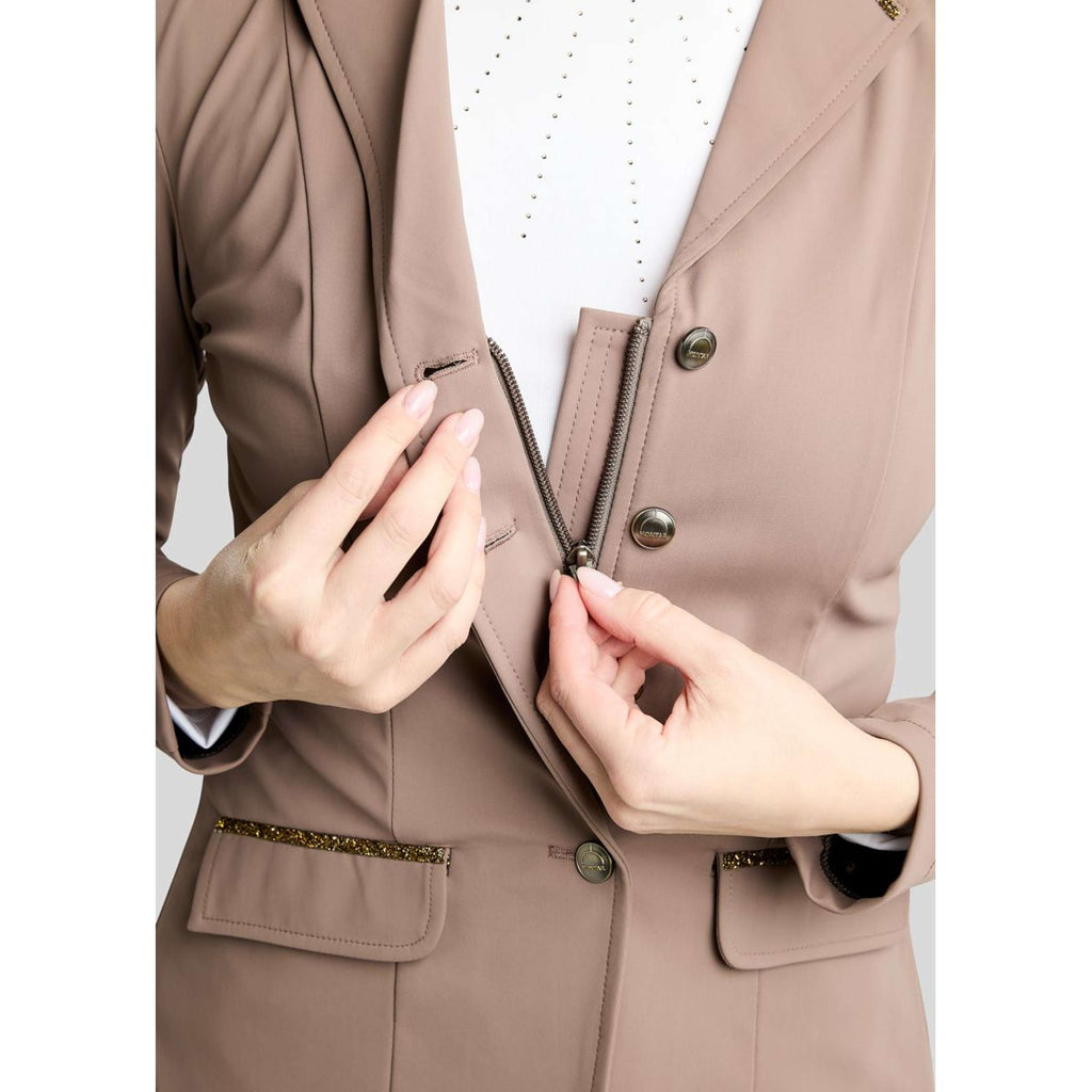 Montar Veste de Concours MoEve Golden Quartz Crystals Nougat Brown