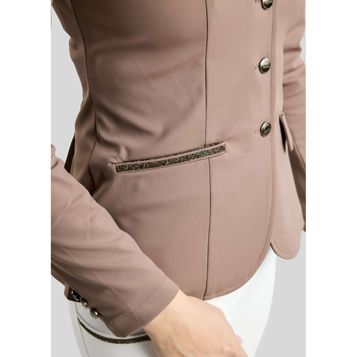 Montar Veste de Concours MoEve Golden Quartz Crystals Nougat Brown