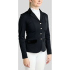 Montar Veste de Concours MoValerie Velvet Details Golden Quartz Crystals Noir