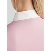 Montar T-shirt de Concours MoPearl Pintucks Gun Metal Crystals Candy Pink