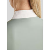 Montar T-shirt de Concours MoPearl Pintucks Gun Metal Crystals Turin