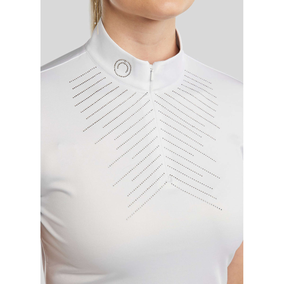 Montar T-shirt de Concours MoSparkle Blanc