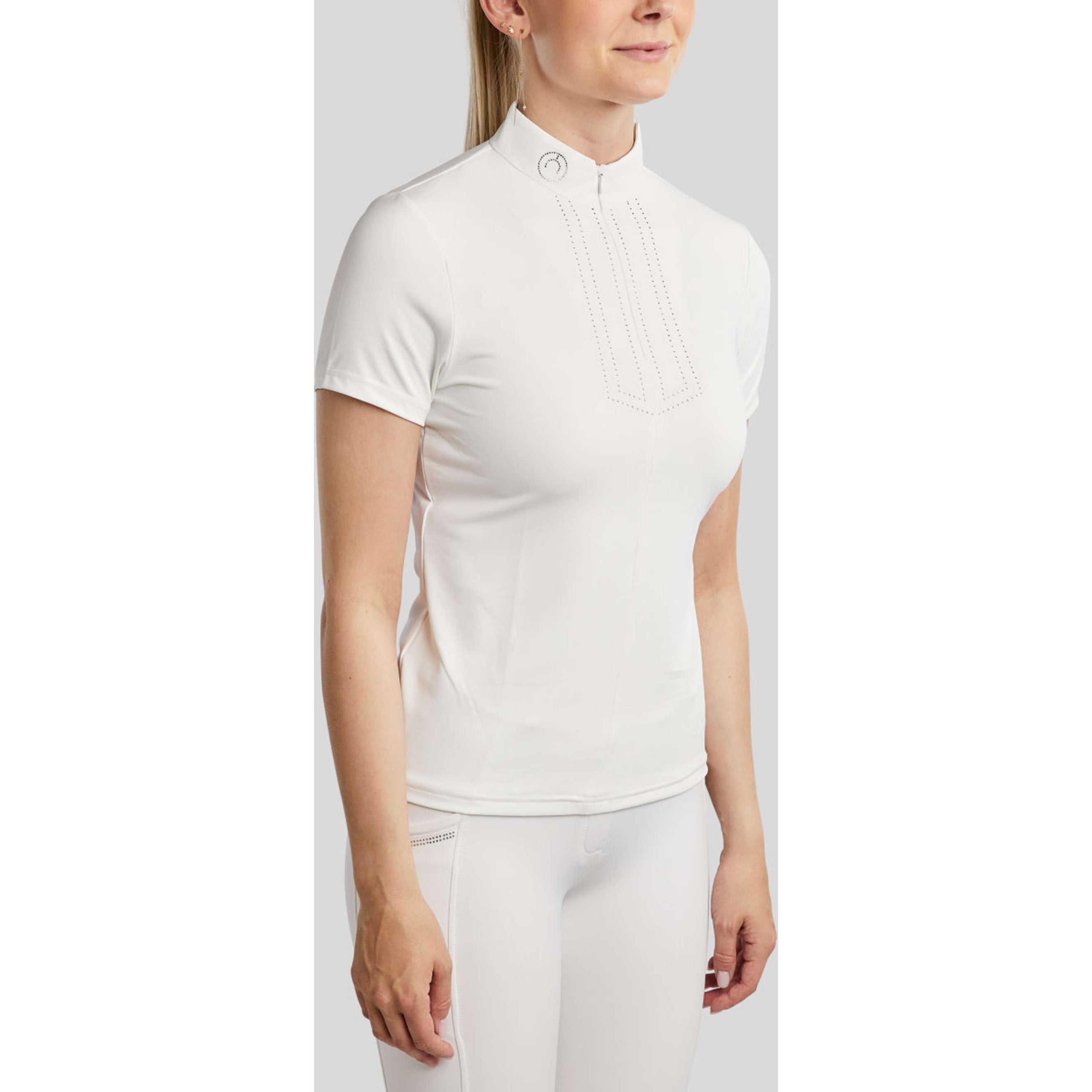 Montar T-shirt de Concours MoViolleta Blanc
