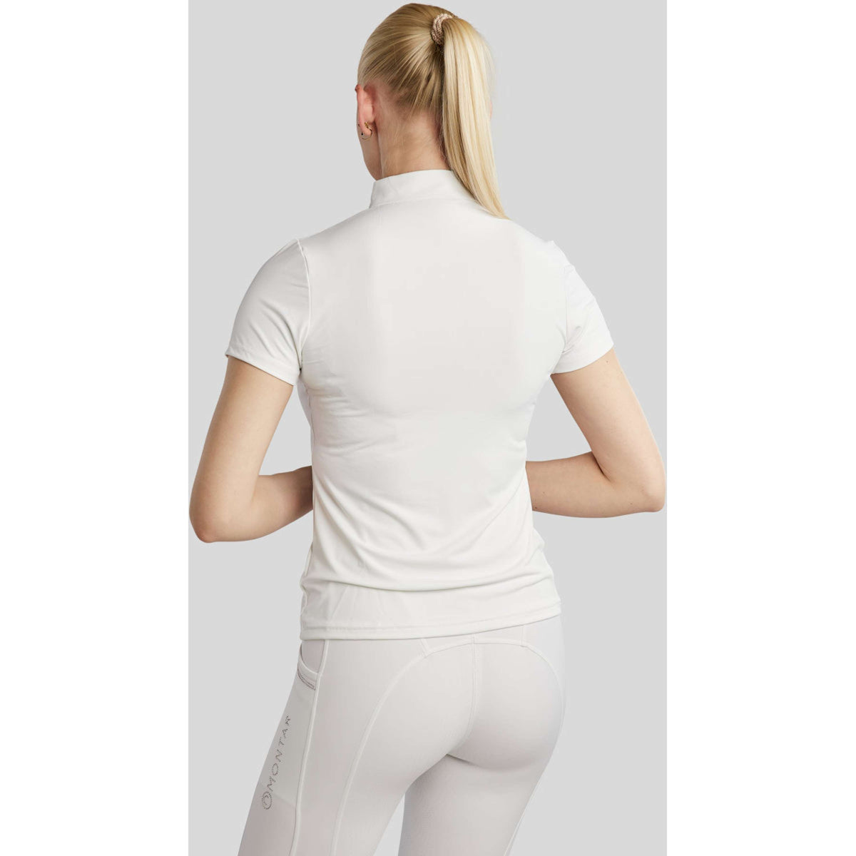 Montar T-shirt de Concours MoViolleta Blanc