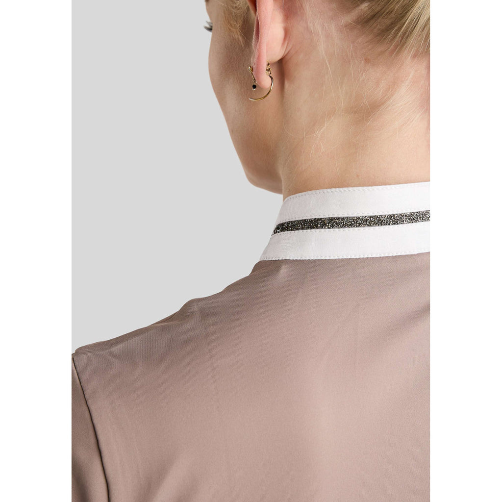 Montar T-shirt de Concours MoMaisy Crystal Pearl Grey