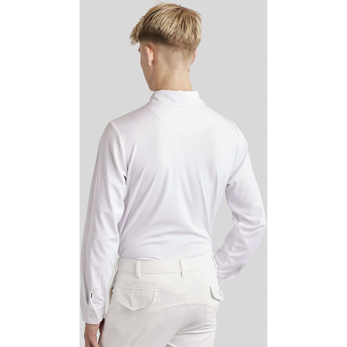 Montar T-shirt de Concours MoWill Hommes Blanc