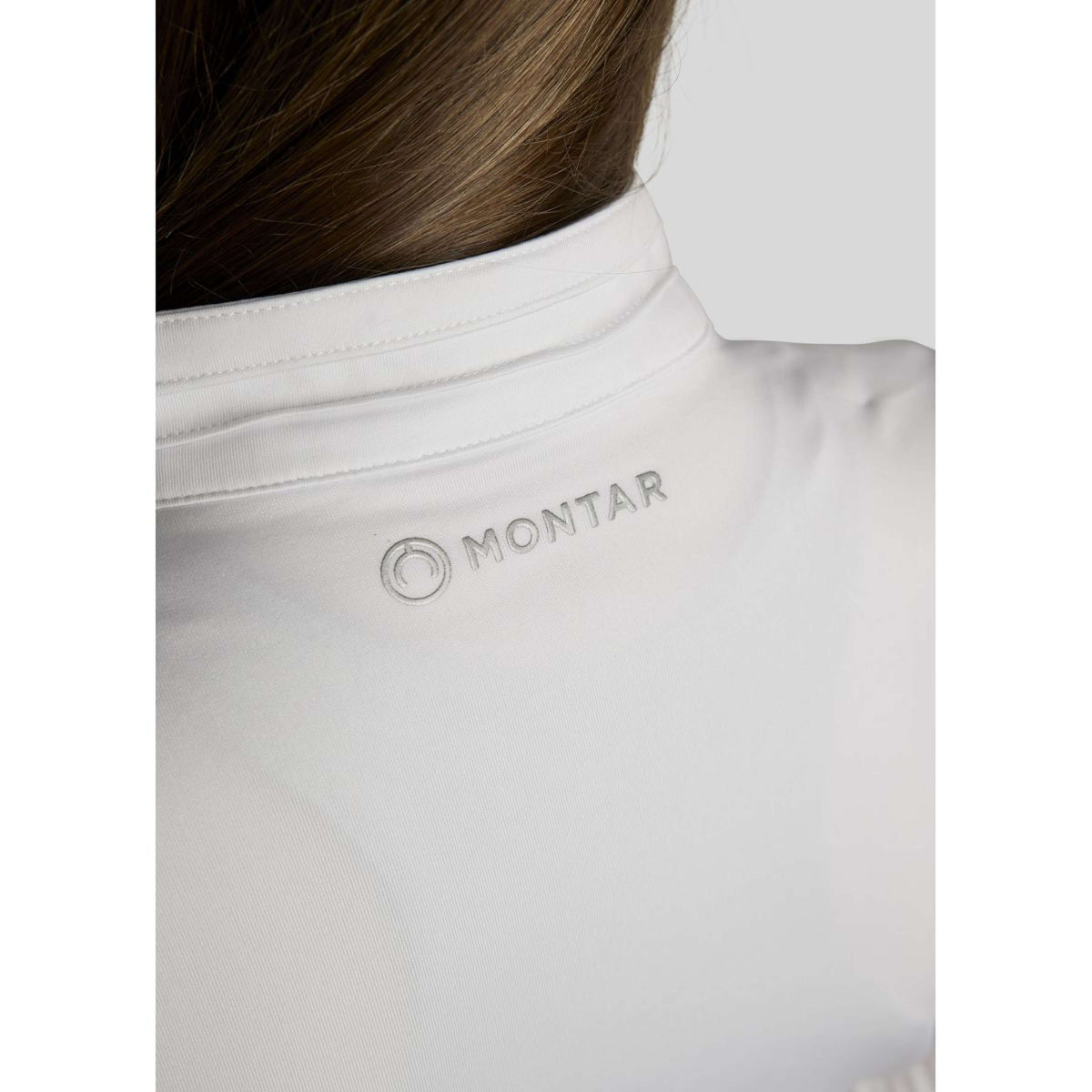 Montar T-shirt de Concours MoRosie Junior Longues Manches Blanc