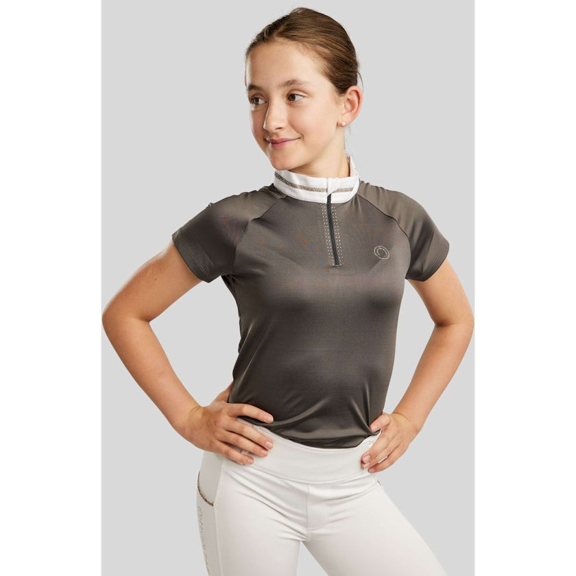 Montar T-shirt de Concours MoLila Champagne Crystals Junior Gris