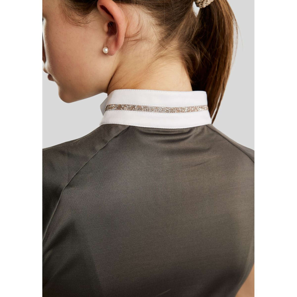 Montar T-shirt de Concours MoLila Champagne Crystals Junior Gris