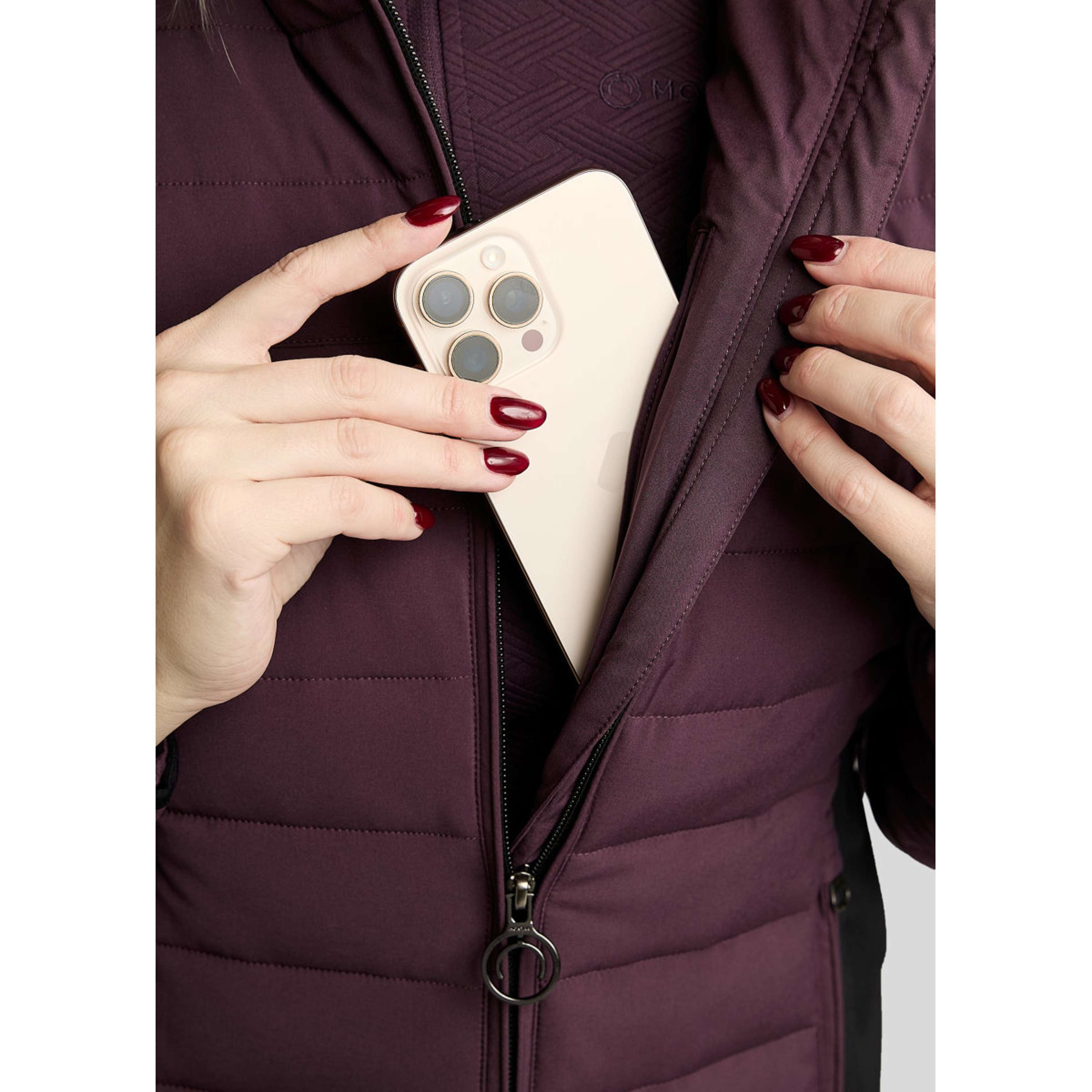 Montar Veste MoRuby Essential Padded Softshell Fig