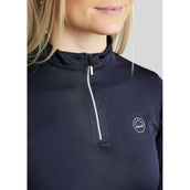 Montar Chemise Everly Crystal Logo Longues Manches Marin