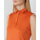 Montar Polo Fiona Sans Manche Burnt Orange