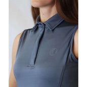 Montar Polo Fiona Sans Manche Dove Blue