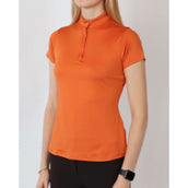 Montar Chemise Briella Crystal Manches Courtes Burnt Orange