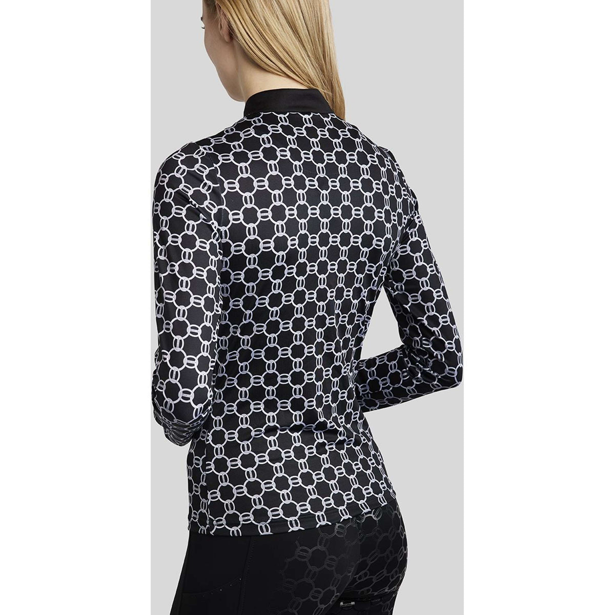 Montar Chemise MoChain Prined Longues Manches Noir