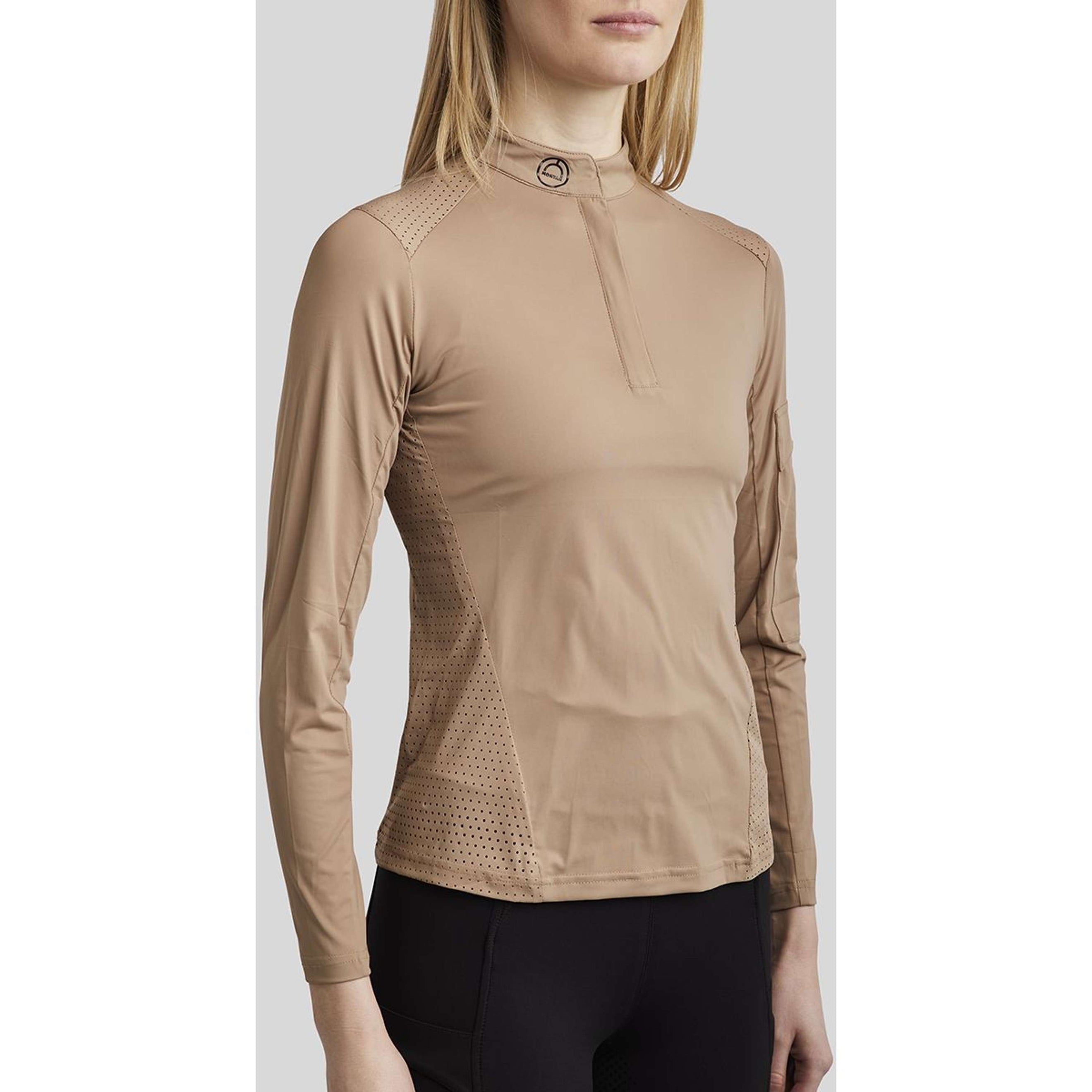 Montar Chemise MoZendaya Performance Longues Manches Latte