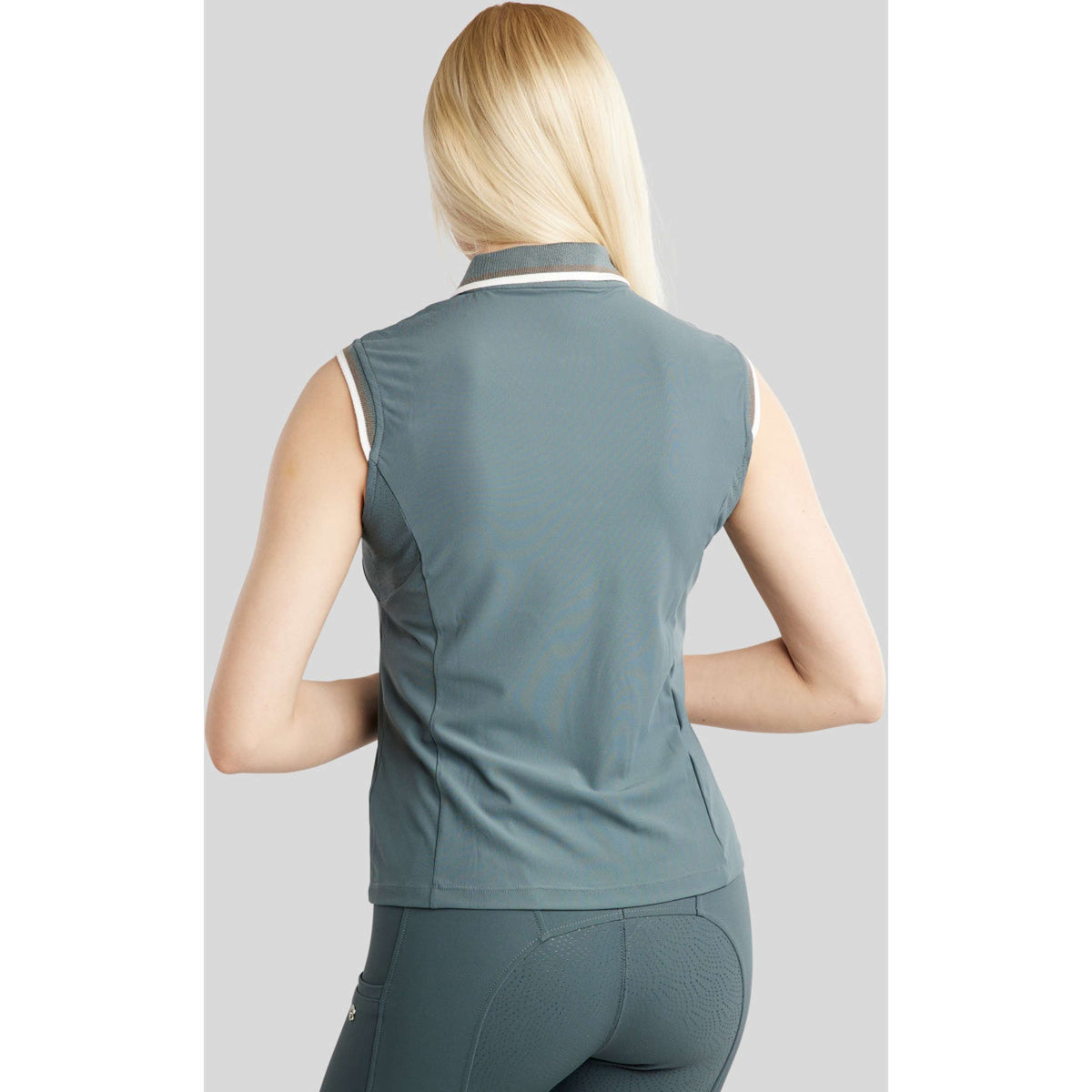 Montar Polo MoOttilia Sans Manche Dark Slate