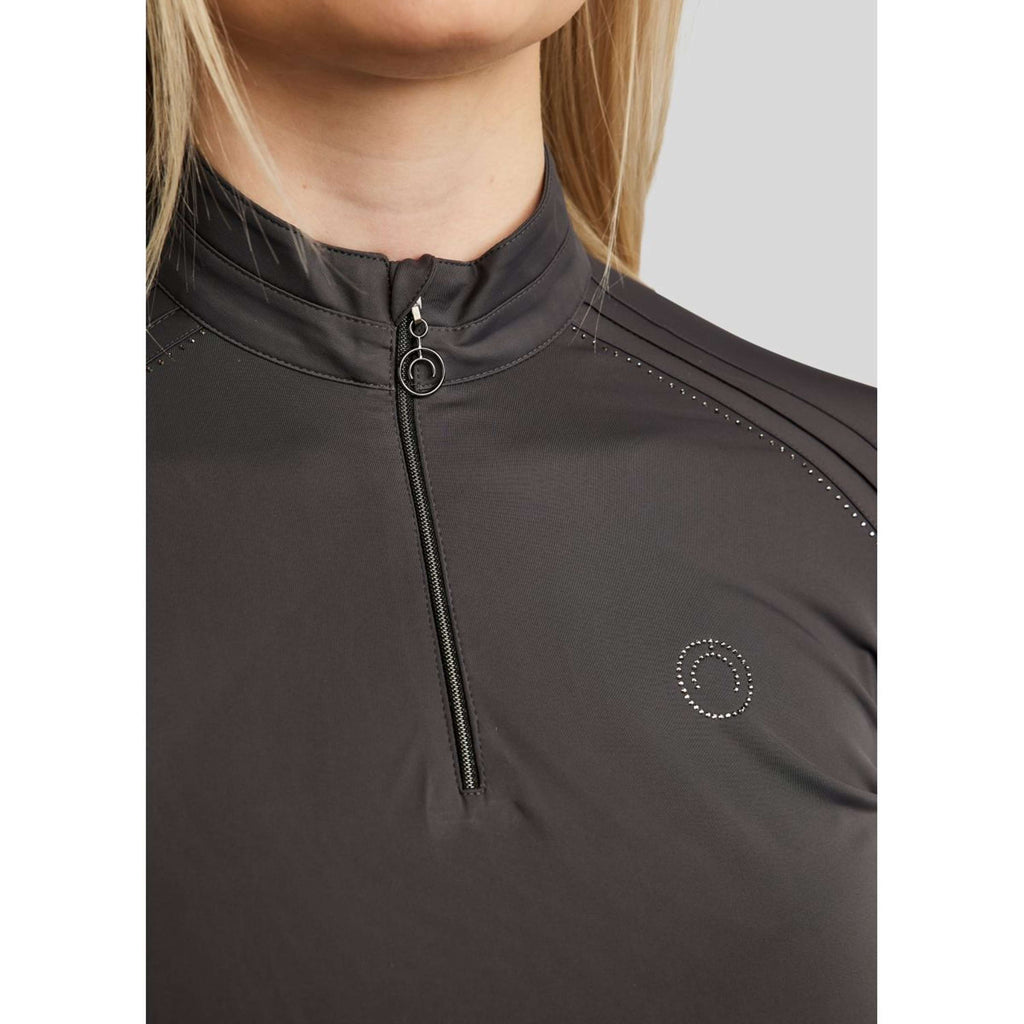 Montar Polo MoPearl Pintuck Slate Grey