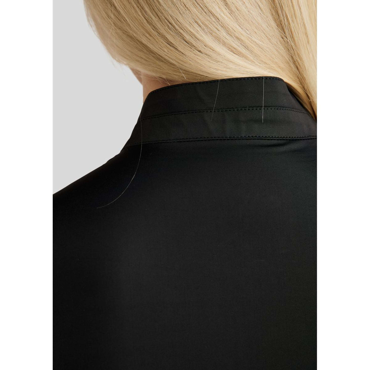 Montar Chemise MoPearl Pintuck Sans Manche Noir