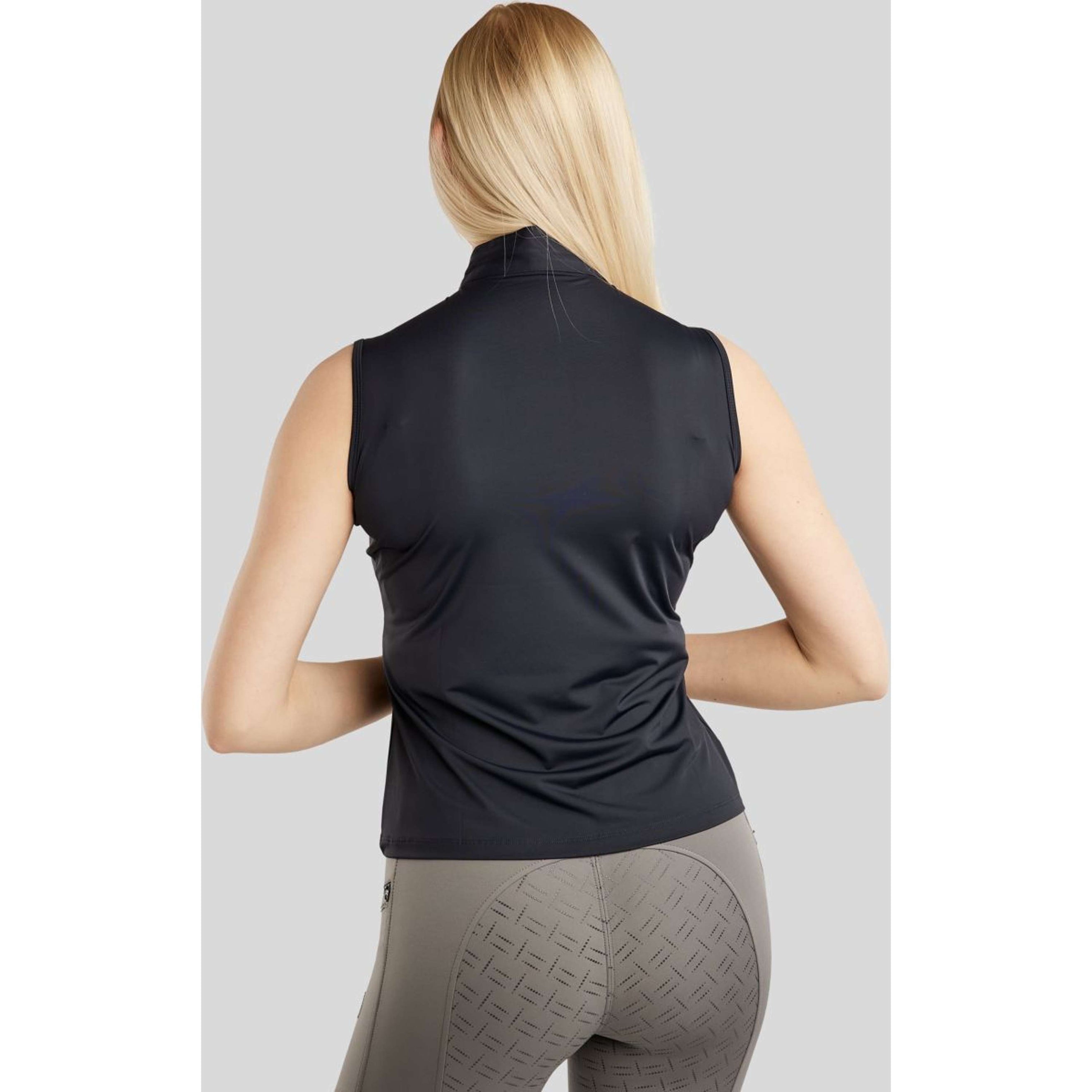 Montar Chemise MoPearl Pintuck Sans Manche Marin