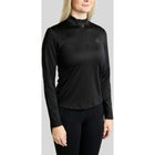 Montar Chemise MoEverline Golden Quartz Crystals Longues Manches Noir