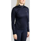 Montar Chemise MoEverline Golden Quartz Crystals Longues Manches Marine