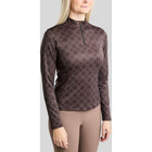 Montar Chemise MoLeia Lumber Check All Over Printed Longues Manches Black Peony