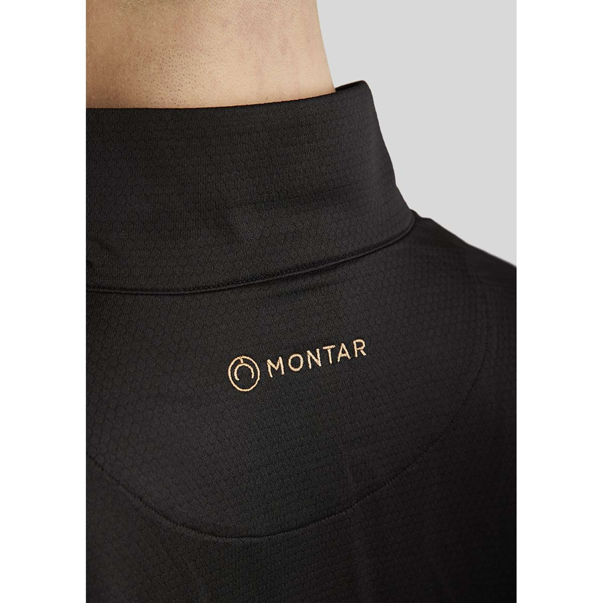 Montar Chemise MoJay Manches Longues Gents Noir