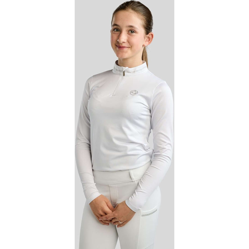 Montar Chemise MoEverline Golden Quartz Crystals Kids Longues Manches Blanc