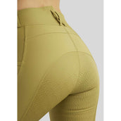 Rebel Pantalon d'Équitation Highwaist Thigh Pocket Full Grip Seagrass