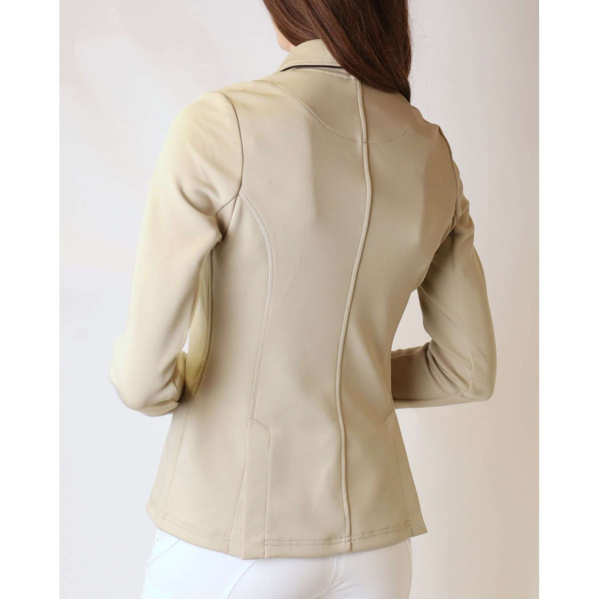 Rebel Petite Veste de Concours Shiny Seam Beige